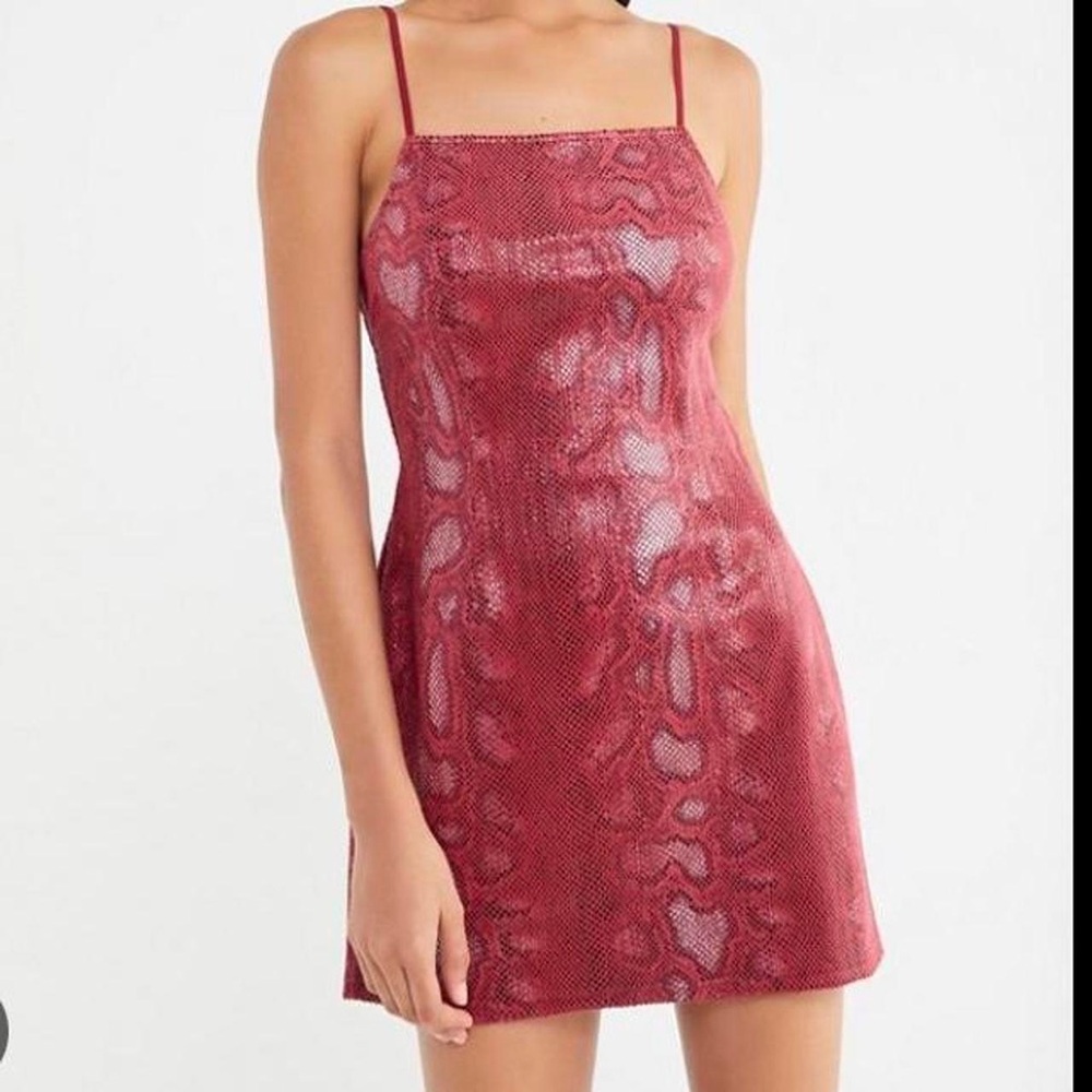 Urban Outfitters Snake Print Dress
